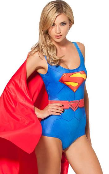 F33066  Superman Smart Swimsuit